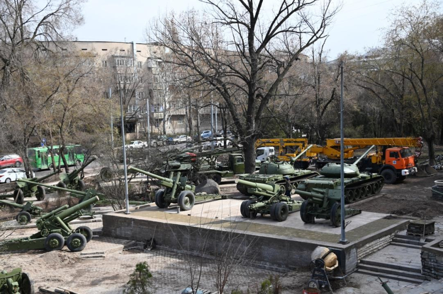 80-летие Победы: В Алматы откроется музей боевой техники под открытым небом