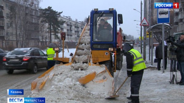 С улиц города вывезли 4,8 тыс. тонн снега