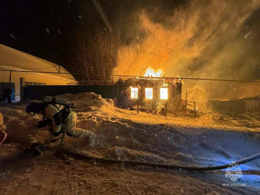 В Кукморском районе при разборе завалов частного дома после пожара нашли тело мужчины