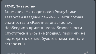 "Ракетная опасность" объявлена в соседних от Татарстана регионах – что известно 03/03/2026 – Новости