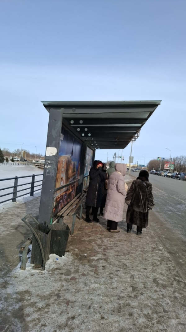 Народный репортер. На остановке долго не постоишь
