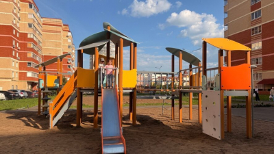 Благоустройство первого двора по программе раиса РТ "Наш Двор" завершили в Альметьевске 07/07/2026 &ndash; Новости