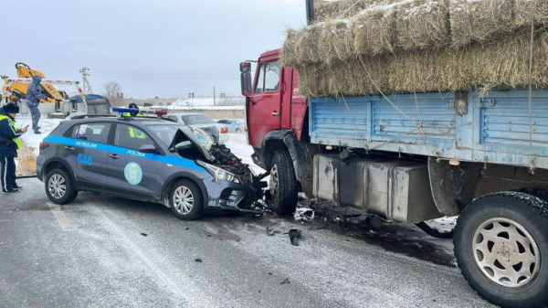 Большегруз наехал