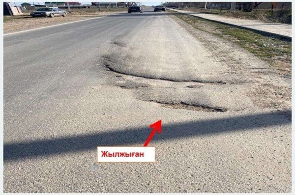 Более 30 компаний попали в список нарушителей: в Туркестанской области проверяют качество дорог