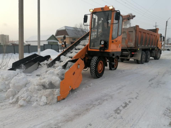 Снегопад в городе: свыше 1300 единиц спецтехники задействовано в уборке в Астане