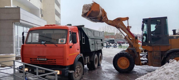 Астана зимой: 2 916 рабочих и 1 266 единиц техники обеспечивают чистоту дорог