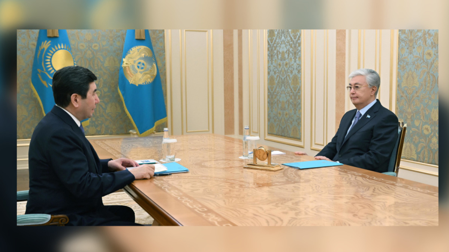 Глава государства принял Председателя Мажилиса Ерлана Кошанова