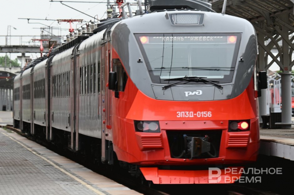 Пассажиропоток из Казани в Москву на поезде остался на уровне прошлого года