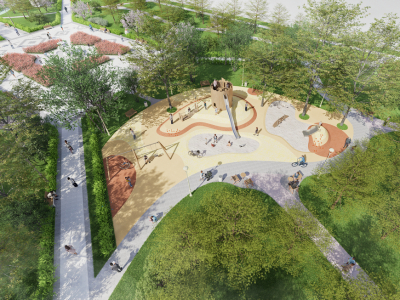 Реконструкция в казанском сквере &laquo;Тебриз&raquo; начнется с игровой зоны для детей