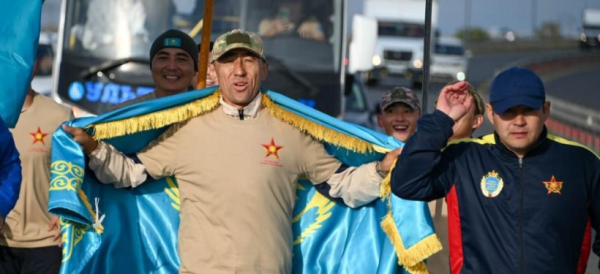 Супермарафонскую дистанцию в 600 км одолел 42-летний военнослужащий ВС РК