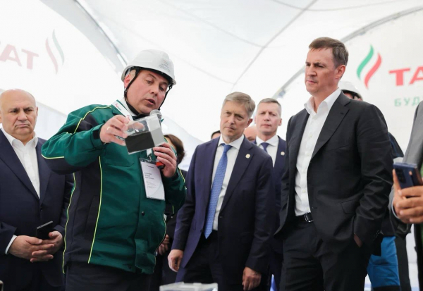 Патрушеву в&nbsp;Татарстане представили проект переработки шин