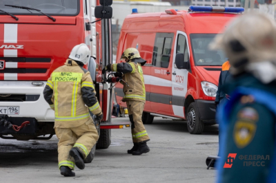 Автомобиль взорвался в гаражном кооперативе Тюмени