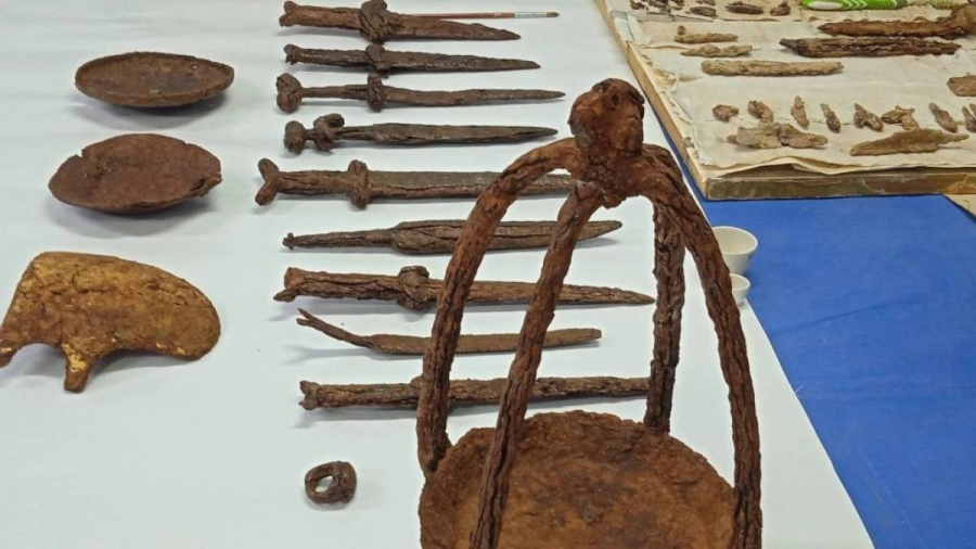 В Узбекистане археологи нашли древнейшее металлическое оружие
