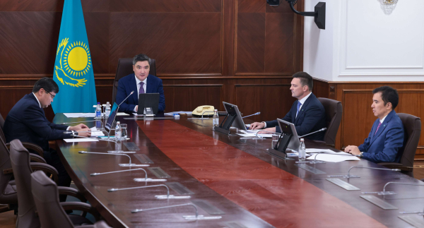 В Правительстве РК приняли ряд решений с главой ЕАБР